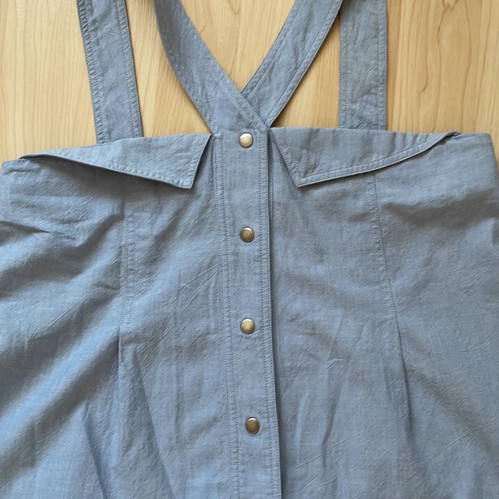Alexander Wang light blue cotton sleeveless top, size US 0 - Picture 7 of 8